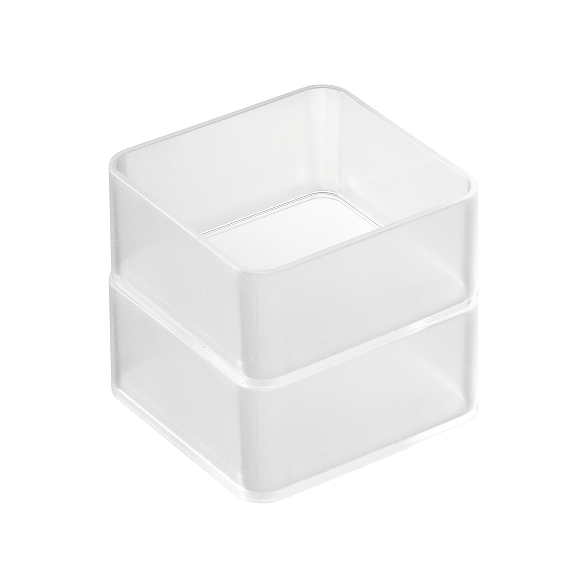Stackable Clear Organizers [Set of 2] - Four Sizes from Yamazaki Home