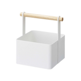 Storage Caddy - 2 Sizes - Steel + Wood from Yamazaki Home