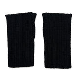 Black Minimalist Alpaca Gloves from SLATE + SALT