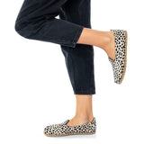 Women's Black Dots Slip On Shoes from Atlantis Handmade Shoes