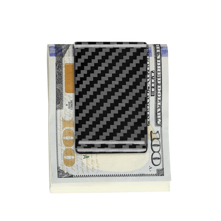 Real Carbon Fiber Money Clip from Simply Carbon Fiber