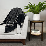 Chunky Cuzco Alpaca Throw from SLATE + SALT