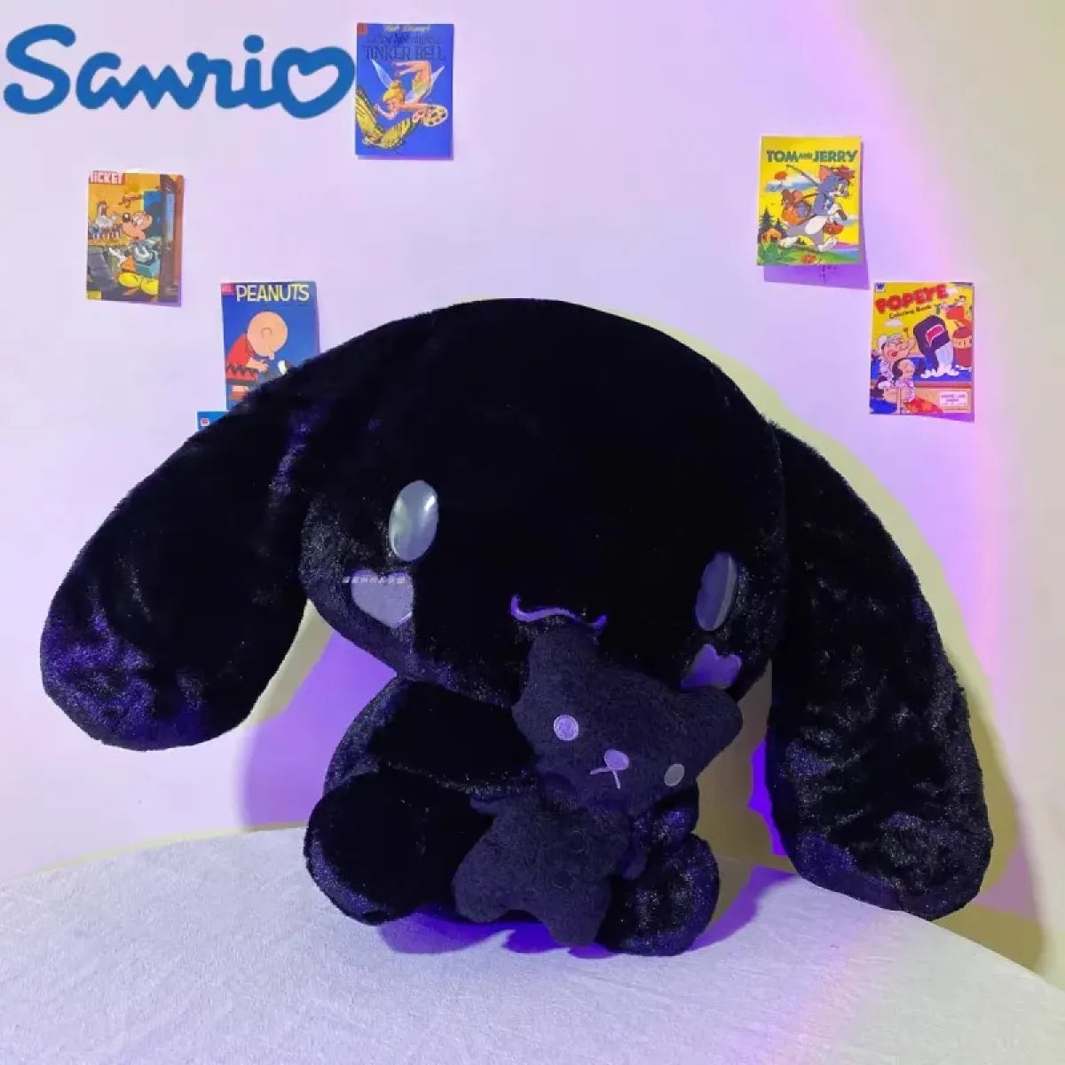 Sanrio Black Cinnamoroll Plush Toy - Kawaii Stuffed Animal from Kawaii Stop