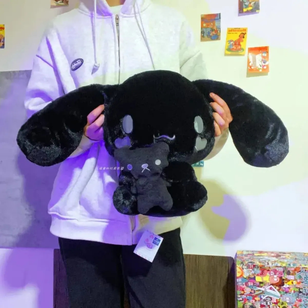 Sanrio Black Cinnamoroll Plush Toy - Kawaii Stuffed Animal from Kawaii Stop