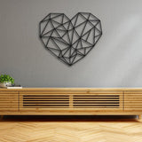 Metal Geometric Heart Wall Art from VITAHOME DESIGN LLC