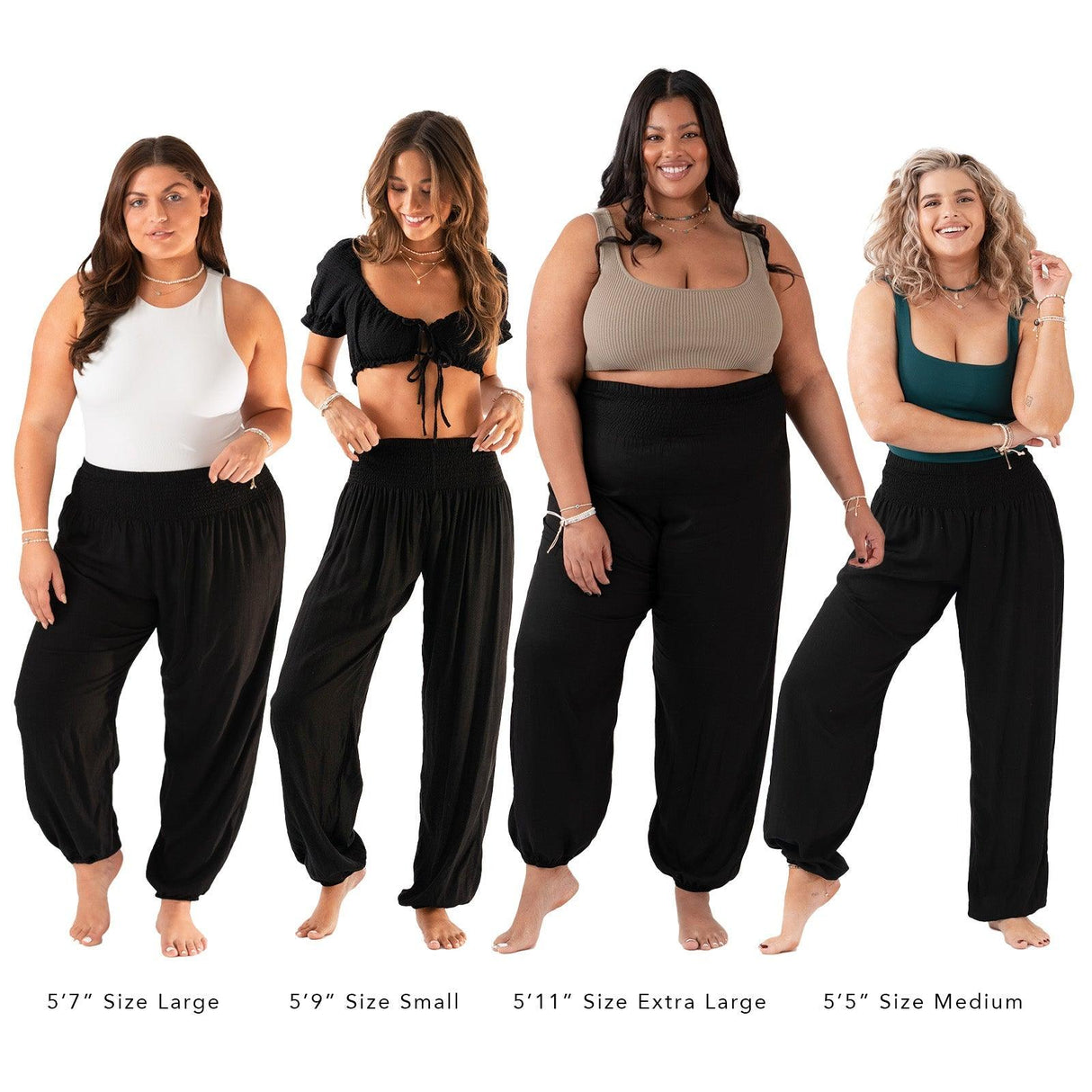 Black Harem Pants From LotusAndLuna