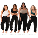 Black Harem Pants From LotusAndLuna