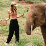 Black Harem Pants From LotusAndLuna