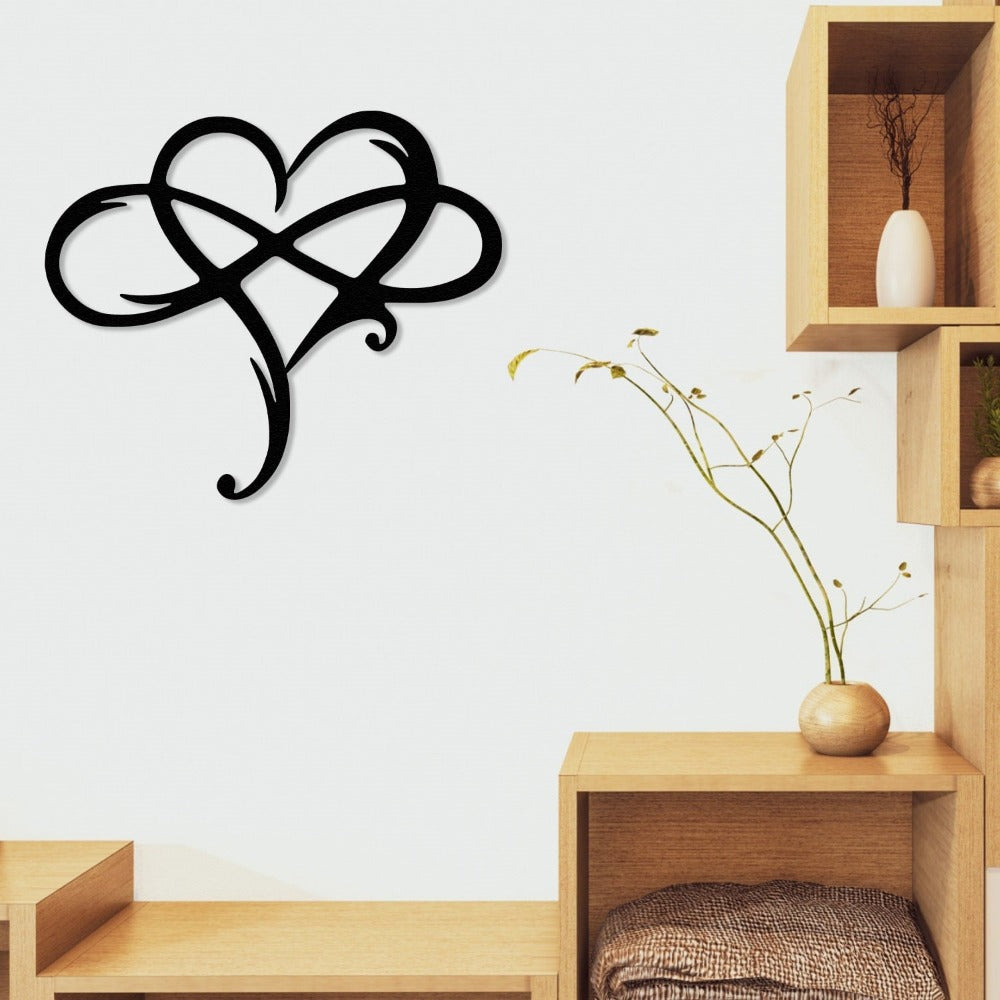 Infiniti Heart Wall Decor from VITAHOME DESIGN LLC