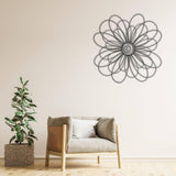 Metal Daisy Wall Art from VITAHOME DESIGN LLC