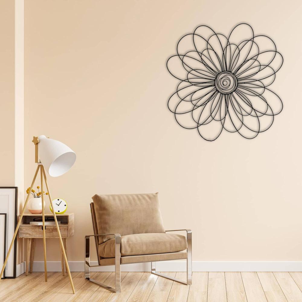 Metal Daisy Wall Art from VITAHOME DESIGN LLC