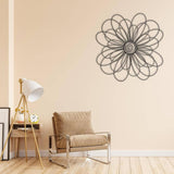 Metal Daisy Wall Art from VITAHOME DESIGN LLC