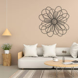 Metal Daisy Wall Art from VITAHOME DESIGN LLC