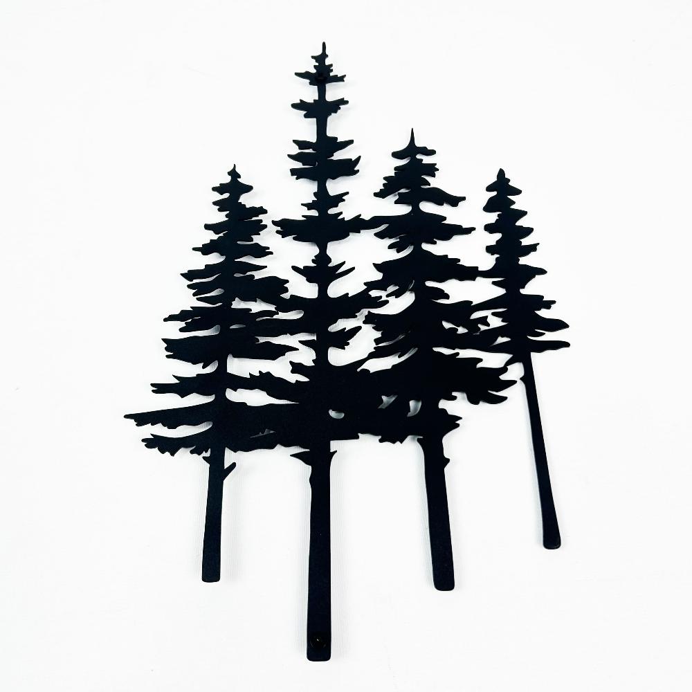 Pine Trees Metal Wall Art from VITAHOME DESIGN LLC