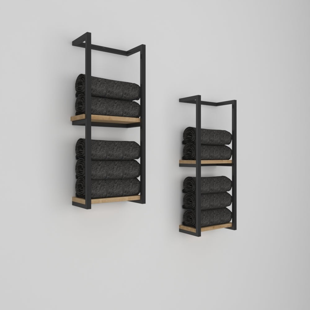 2-Tier Bathroom Shelf, Towel Storage for Bathroom from VITAHOME DESIGN LLC