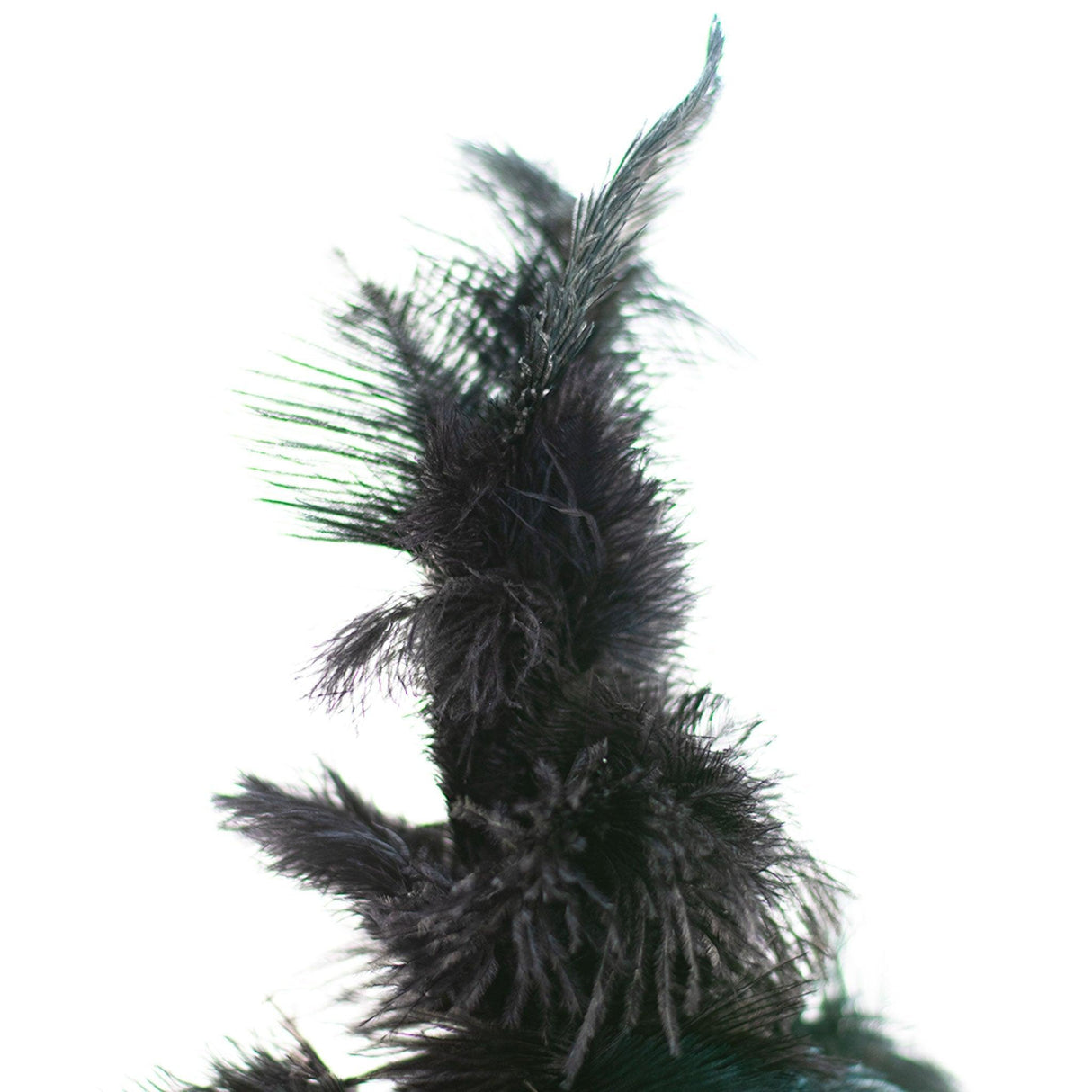 Black Ostrich Feather Tree from Lee Display