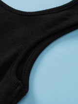 Black Pearl Embellished Tank Top From MsDressly