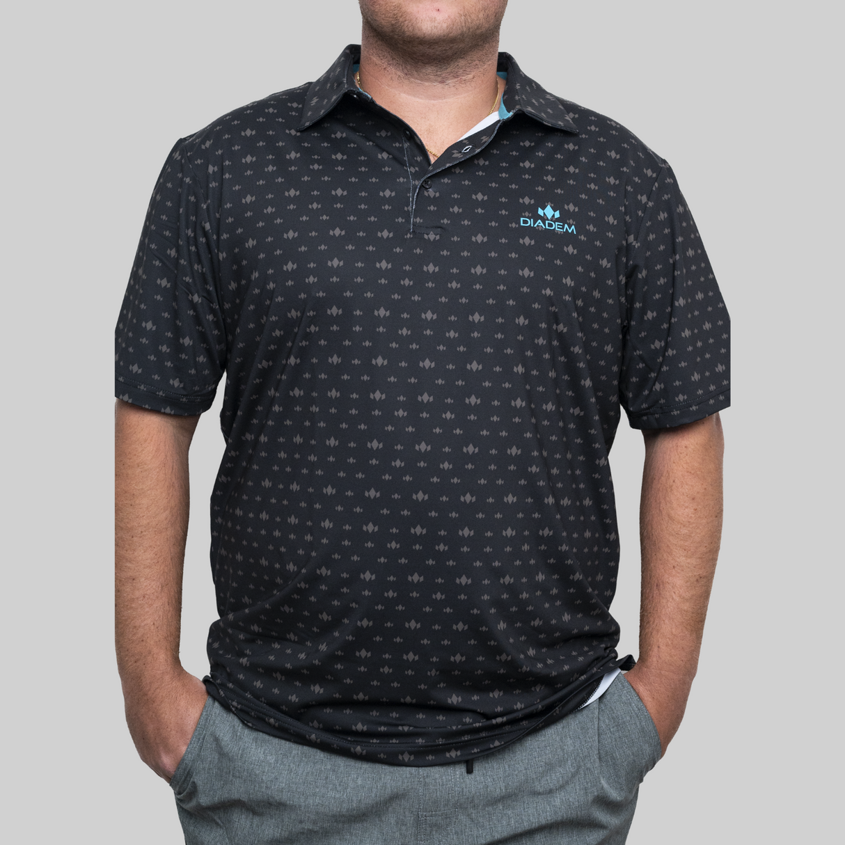 SCALES Men's Logo Polo From Diadem Sports