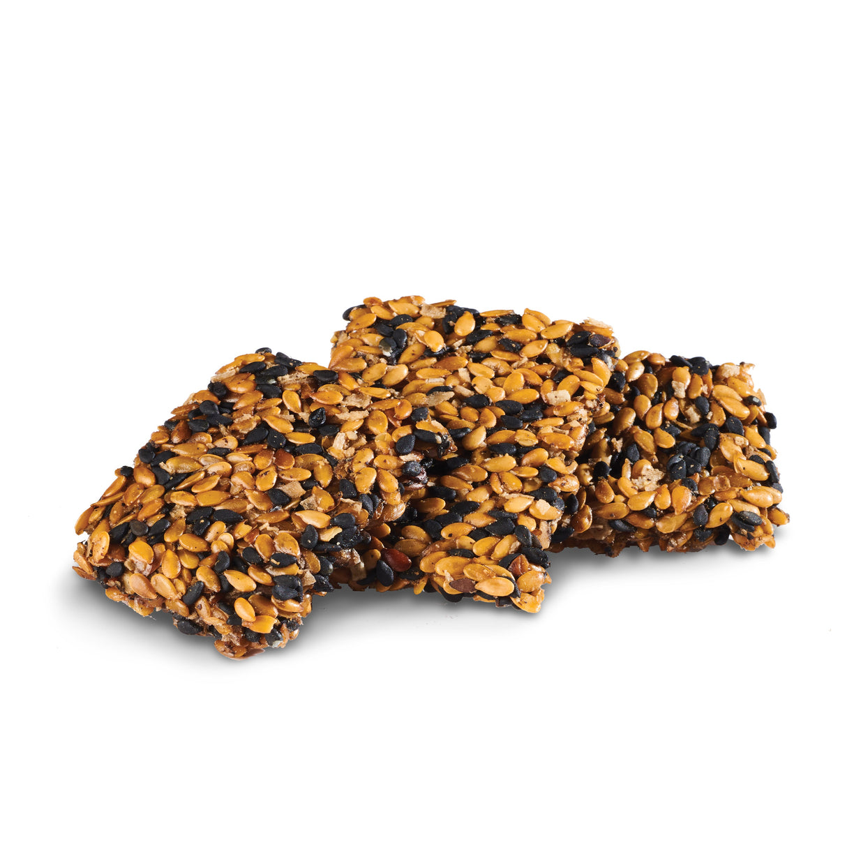 Black Pepper and Black Sesame Seed Toasted Seed Crisps (6-Pack) from Flackers