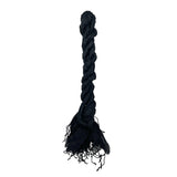 Black Khmer Silk Scarf from SLATE + SALT