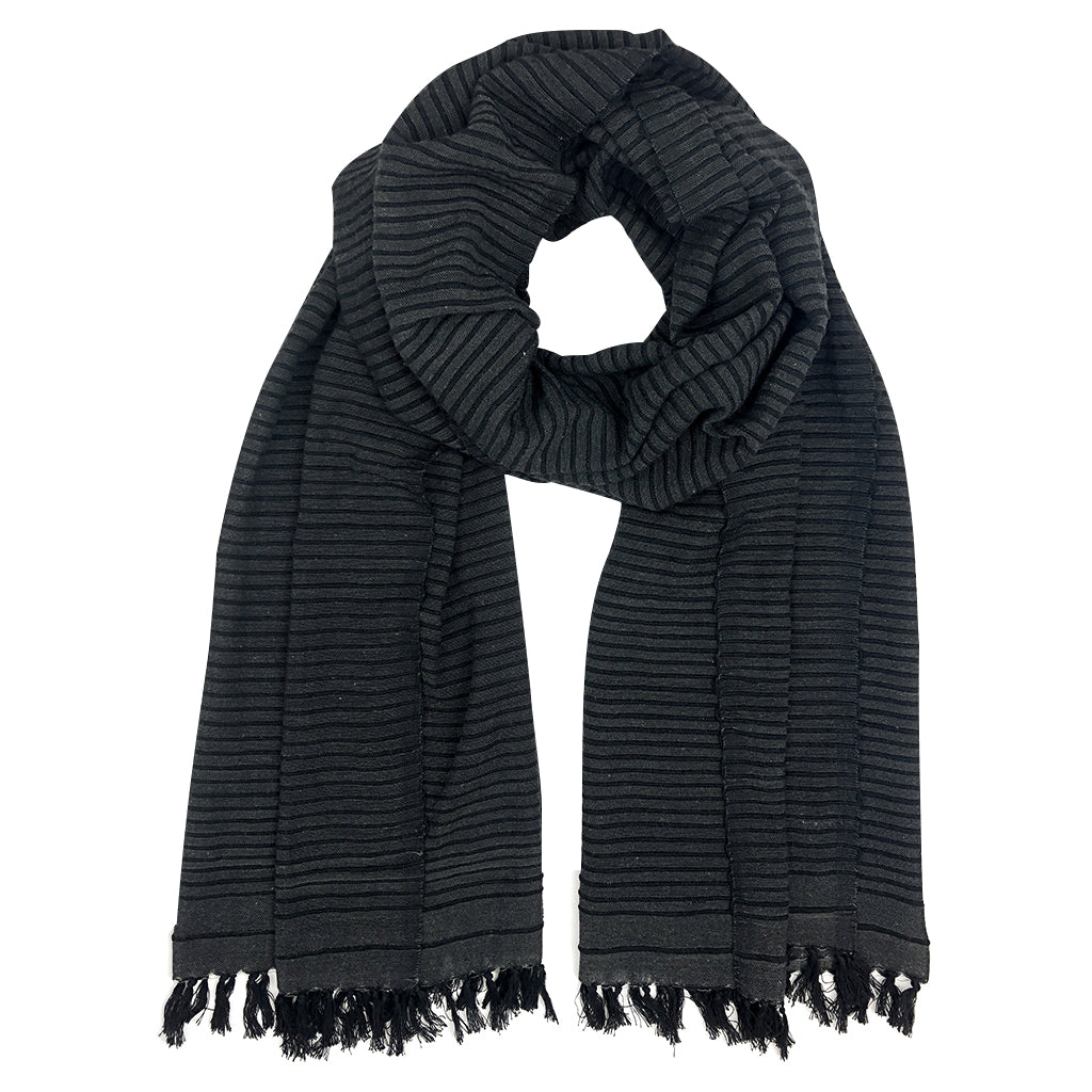 Ethiopian Stripe Wrap Scarf from SLATE + SALT