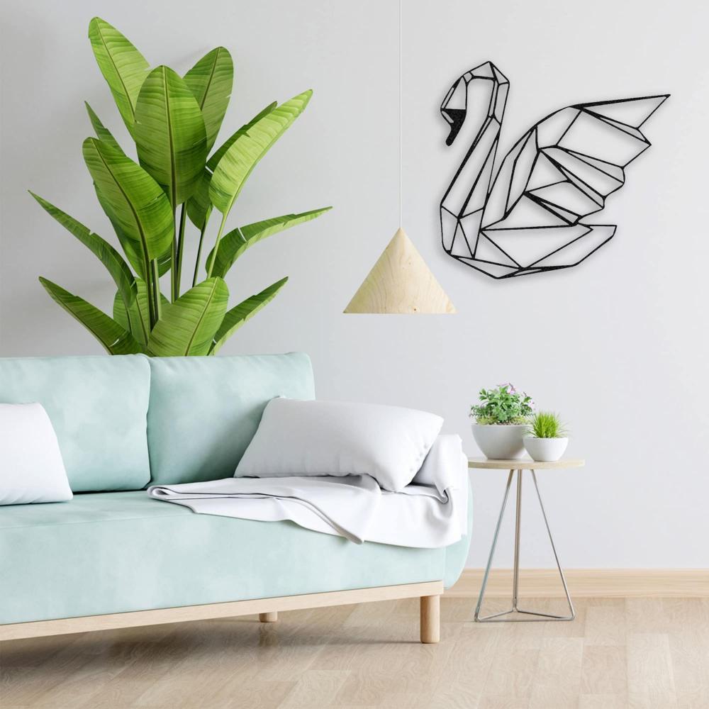 Black Swan Metal Wall Art from VITAHOME DESIGN LLC