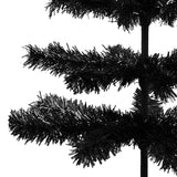 Black Tinsel Christmas Tree from Lee Display