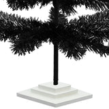 Black Tinsel Christmas Tree from Lee Display