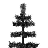 Black Tinsel Christmas Tree from Lee Display