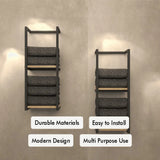2-Tier Bathroom Shelf, Towel Storage for Bathroom from VITAHOME DESIGN LLC