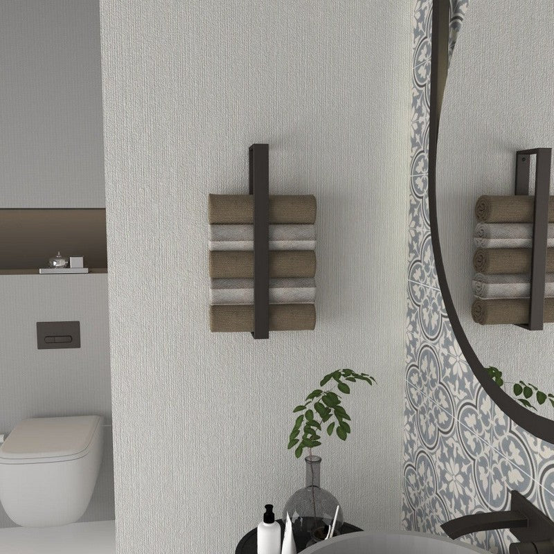 Minimalist Vertical Towel Storage from VITAHOME DESIGN LLC