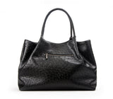 Naomi - Black Vegan Leather Tote Bag from Gunas New York
