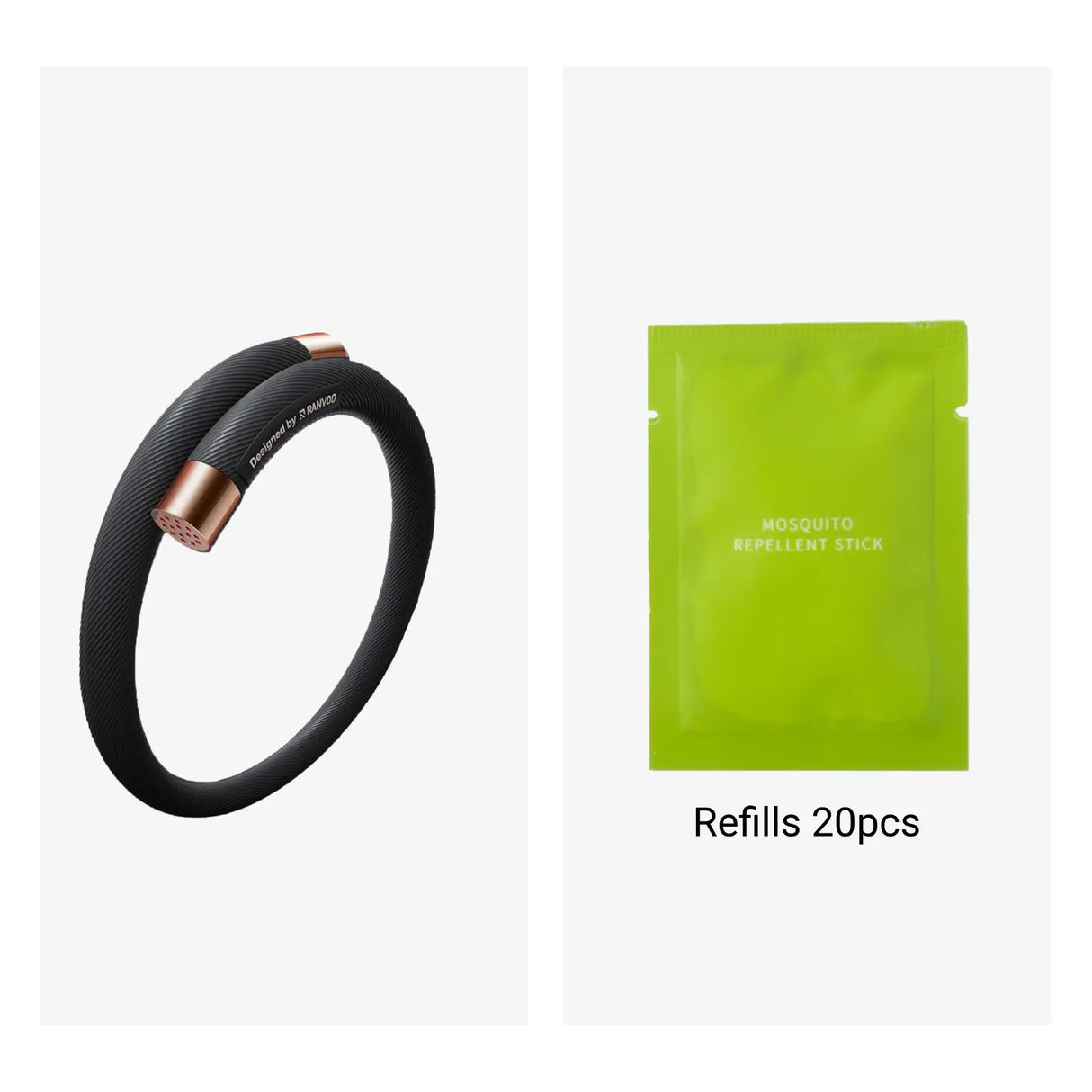 Natural Essential Oil Mosquito Repellent Bracelet from Cool Gadget
