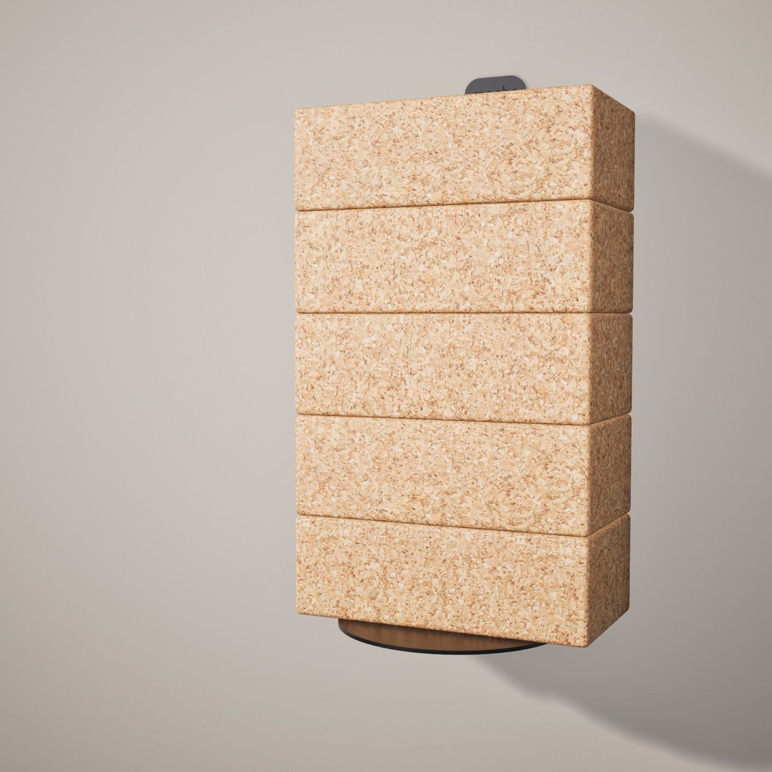 Yoke Yoga Block Wall Bracket | Black from Mache