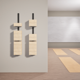 Yoke Yoga Block Wall Bracket | Black from Mache