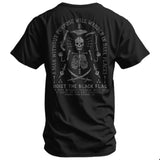 Hoist the Black Flag Skull & Bones Men's T-Shirt From Combat Iron Apparel
