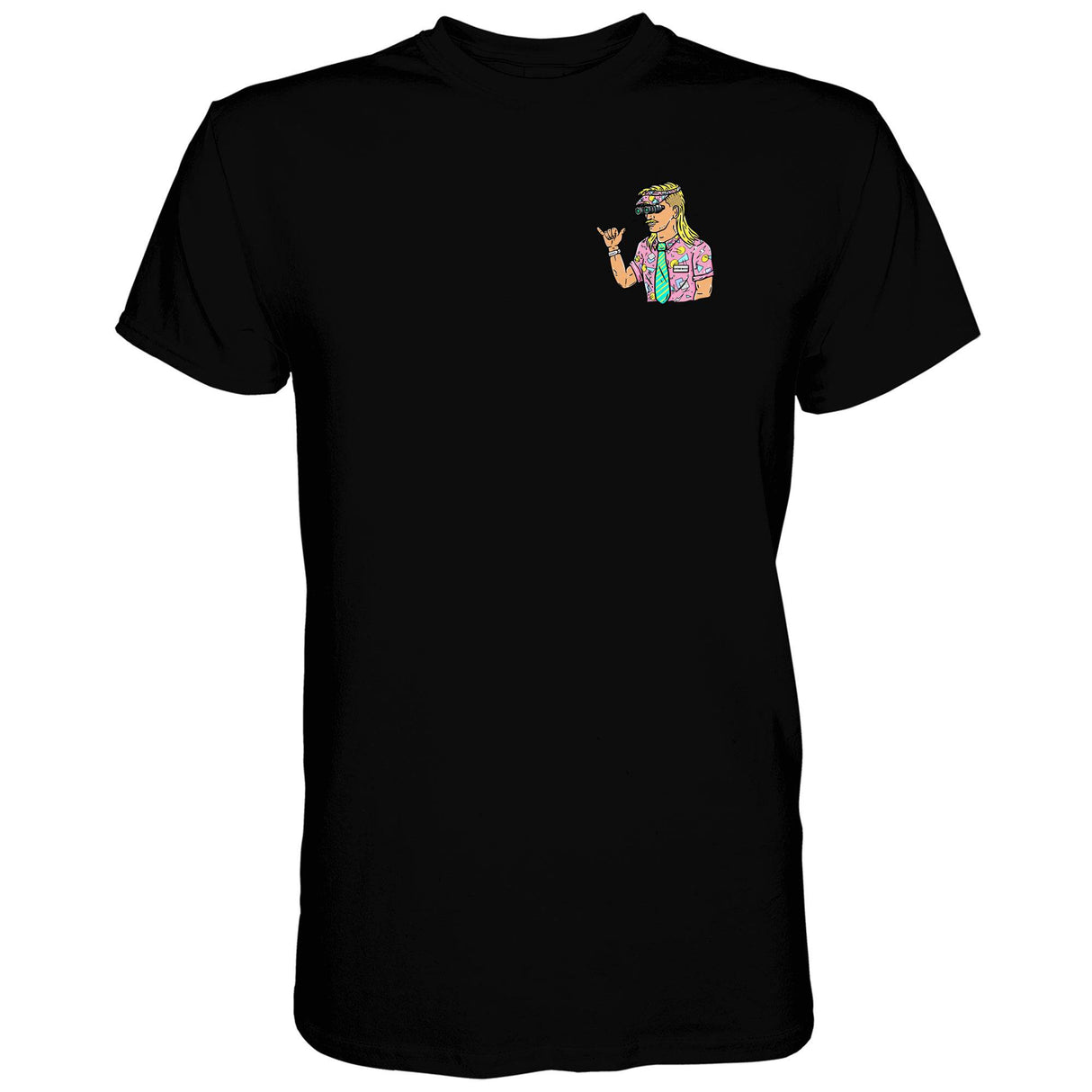 Business In The Front. Party In The Back. Party Men's T-Shirt From Combat Iron Apparel