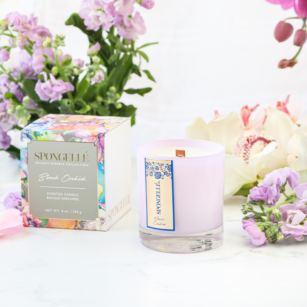 Black Orchid | Private Reserve Candle From Spongellé