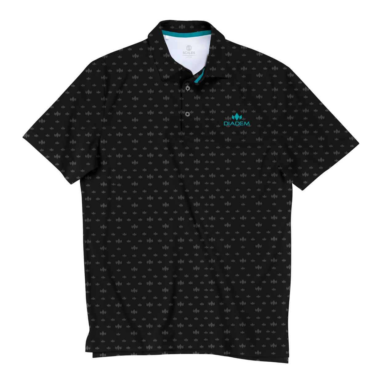 SCALES Men's Logo Polo From Diadem Sports