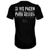 If You Want Peace Prepare For War. | SI VIS PACEM PARA BELLUM Men's T-Shirt From Combat Iron Apparel