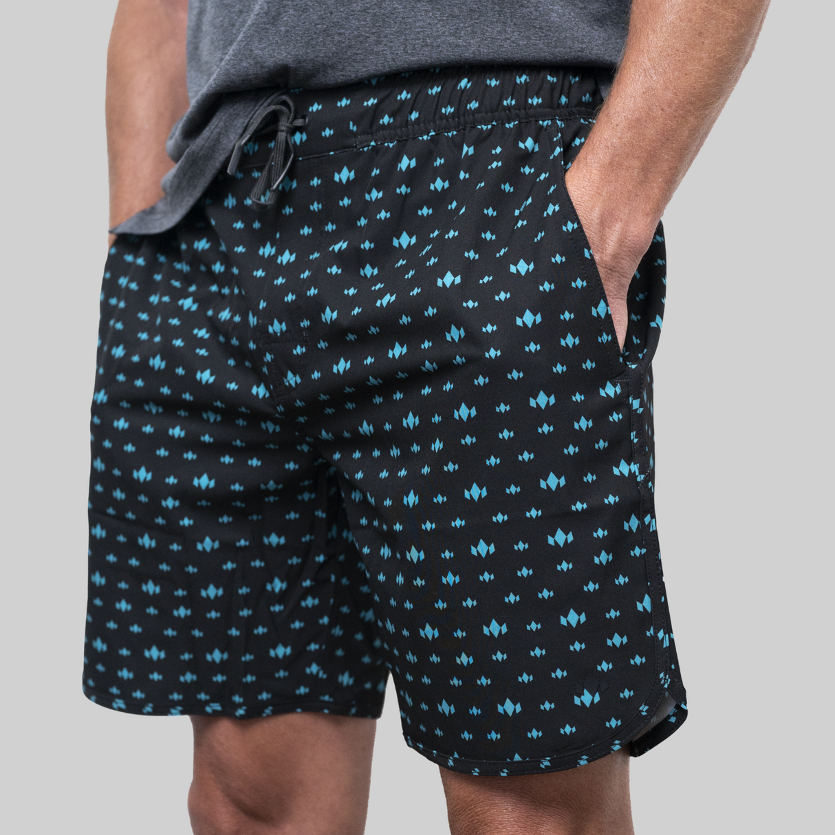 SCALES Men's Print Volley Shorts From Diadem Sports
