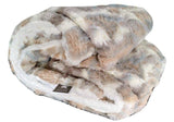 Tache Luxurious Russian Lynx Faux Fur Throw Blanket (DY12) from Tache Home Fashion