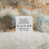 Tache Luxurious Russian Lynx Faux Fur Throw Blanket (DY12) from Tache Home Fashion