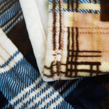 Tache Super Soft Winter Cabin Flannel Throw Blanket from Tache Home Fashion