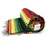 Rasta Mexican Falsa Yoga Blanket From West Path