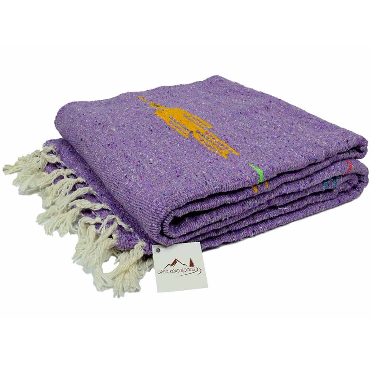 Violet Thunderbird Baja Yoga Blanket from West Path