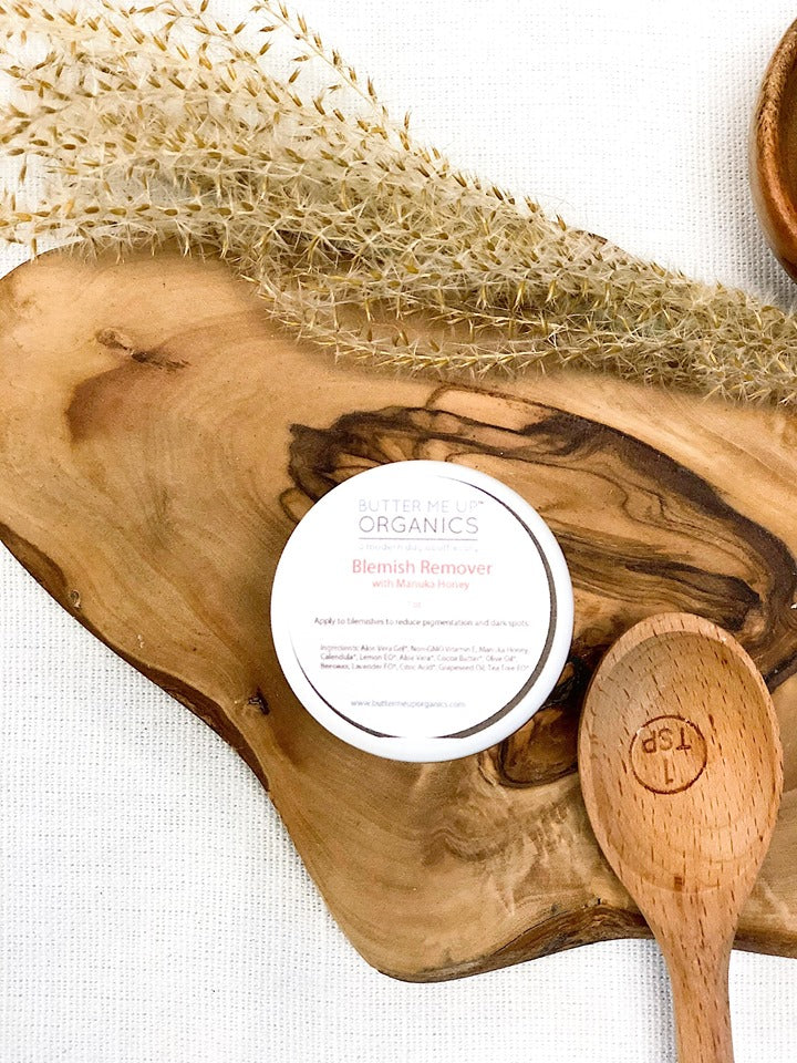 Organic Blemish Cream/ Dark Spot Remover / Scar Cream / Acne Spot Treatment from Butter Me Up Organics