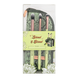 Desert Sage | Blend & Stand 4pc Bag & Brush Set from Profusion Cosmetics