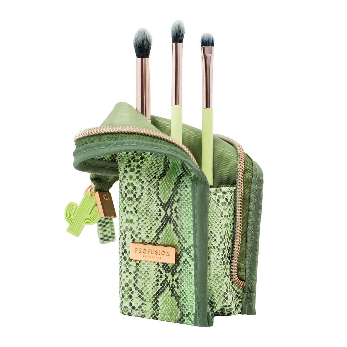 Desert Sage | Blend & Stand 4pc Bag & Brush Set from Profusion Cosmetics