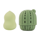 Desert Sage | Blend & Wander Makeup Sponge with Cactus Case from Profusion Cosmetics